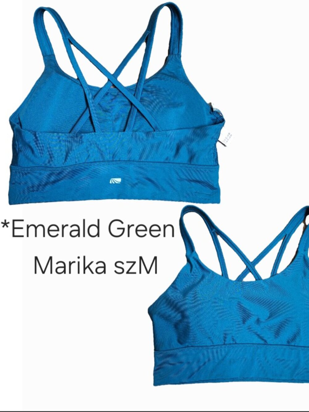 Strappy Back Sports Bra sz M